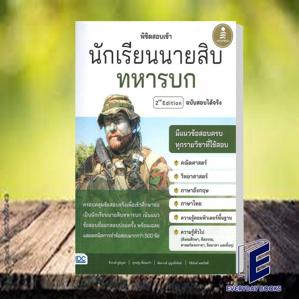 หนังสือ-พิชิตสอบเข้า-นักเรียนนายสิบทหารบก-ติวสอบเข้ม-นักเรียนนายสิบทหารบก-พร้อมส่ง