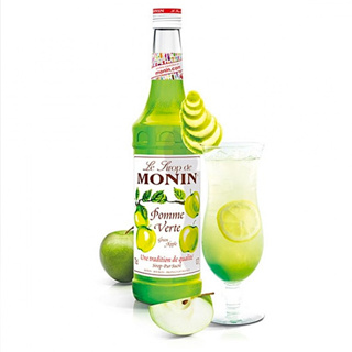 (WAFFLE) โมนิน ไซรัปแอปเปิ้ลเขียว MONIN Green Apple Syrup บรรจุขวด 700 ml. น้ำเชื่อม MONIN กลิ่น “Green Apple”