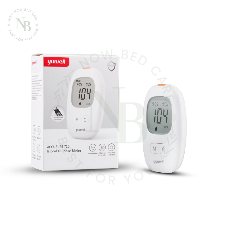 เครื่องตรวจน้ำตาล Yuwell รุ่น 710 | Shopee Thailand