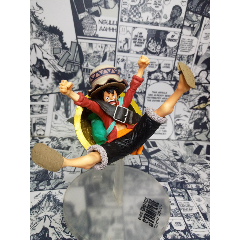 ลูฟี่-โซโร-นามิ-วันพีช-monkey-d-luffy-zoro-ichiban-kuji-one-piece-stampede