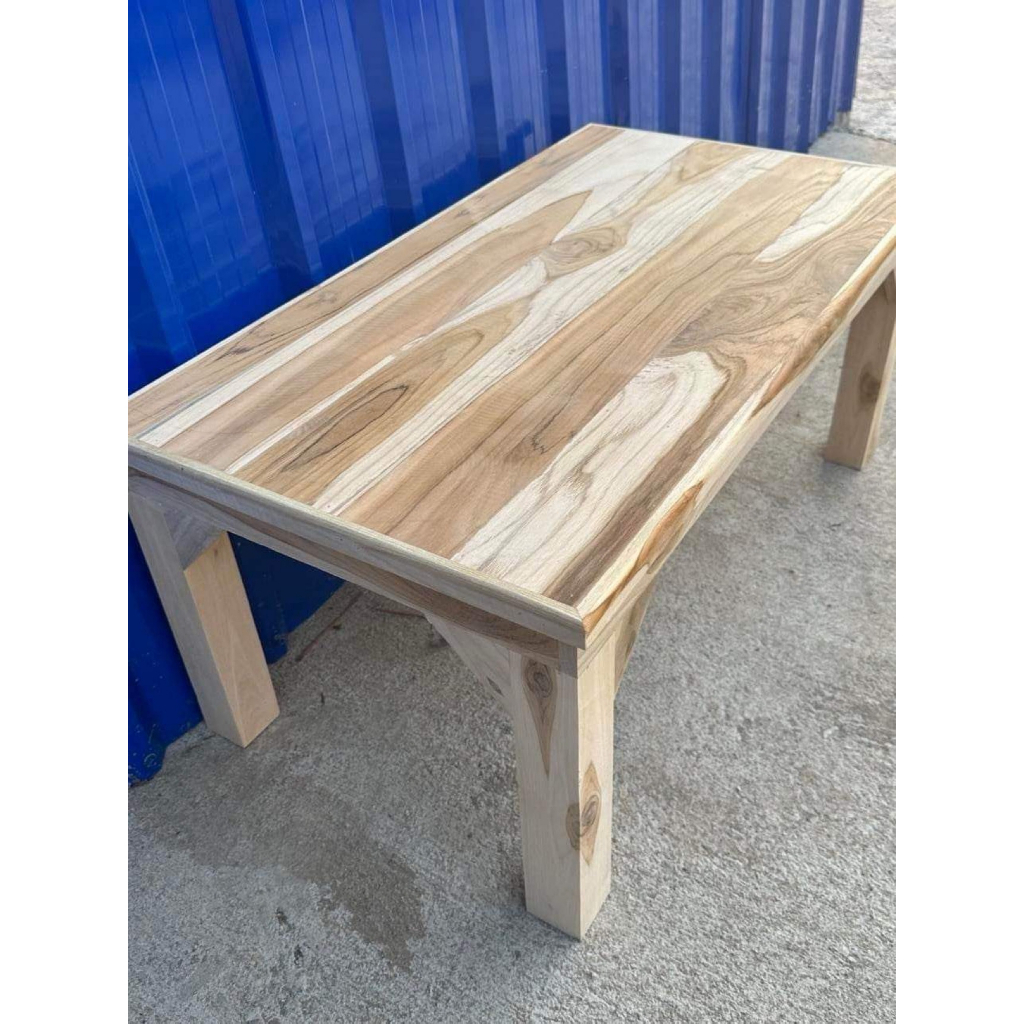 โต๊ะวางของไม้สัก-งานเฟอร์นิเจอร์ไม้สัก-ขนาด-50x90x40-ซม-ไม้หนามากวางของหนักได้ประกอบสำเร็จ