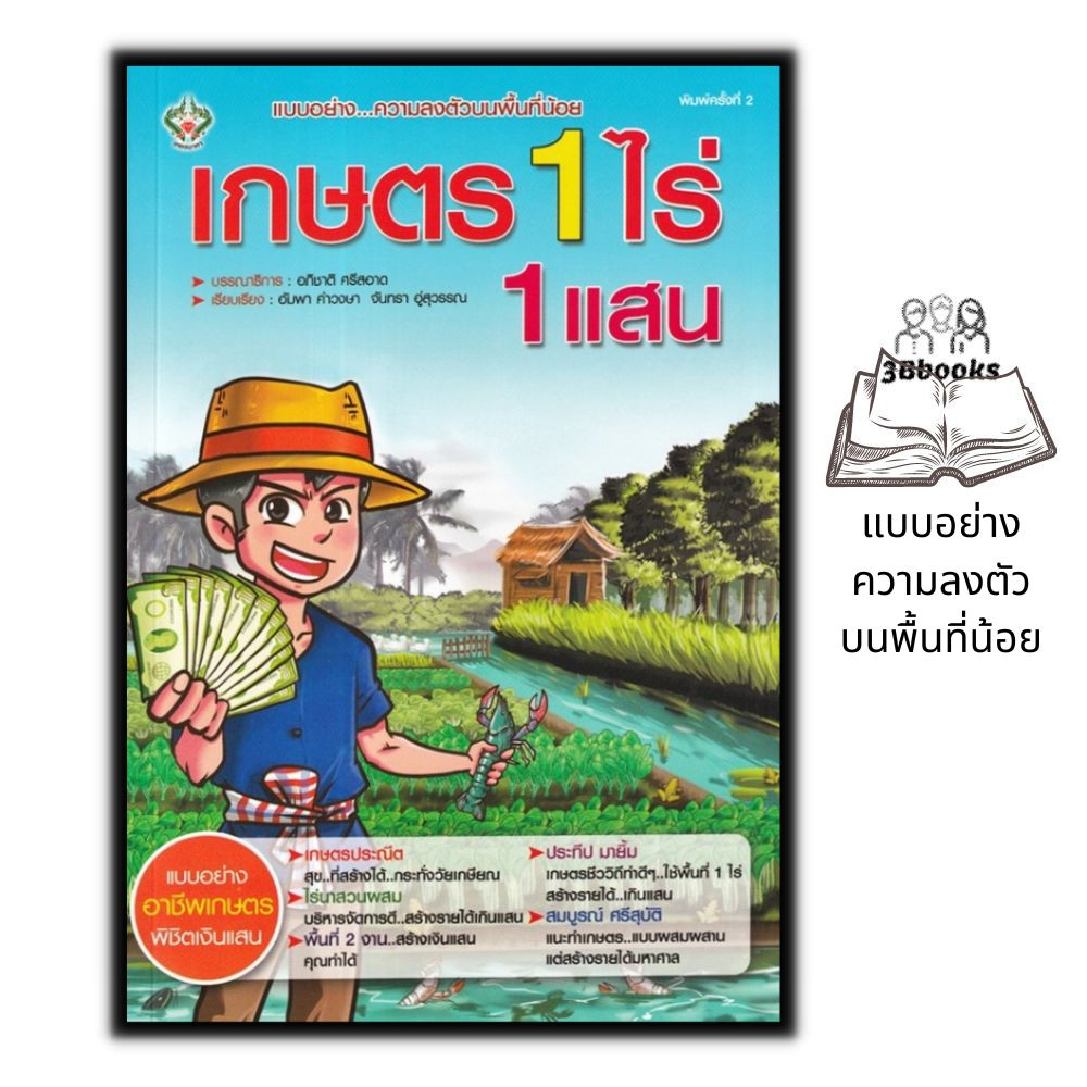 หนังสือ-เกษตร-1-ไร่-1-แสน-เกษตรกรรม-พืชและการเกษตร-การปลูกพืช-แนวคิดทางการเกษตร-การแบ่งพื้นที่เกษตรกรรม