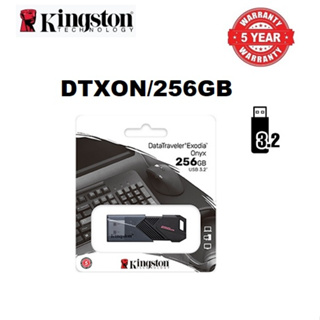 Kingston DataTraveler Exodia Onyx USB 3.2 GEN1 256GB สินค้าของแท้ พร้อมส่ง