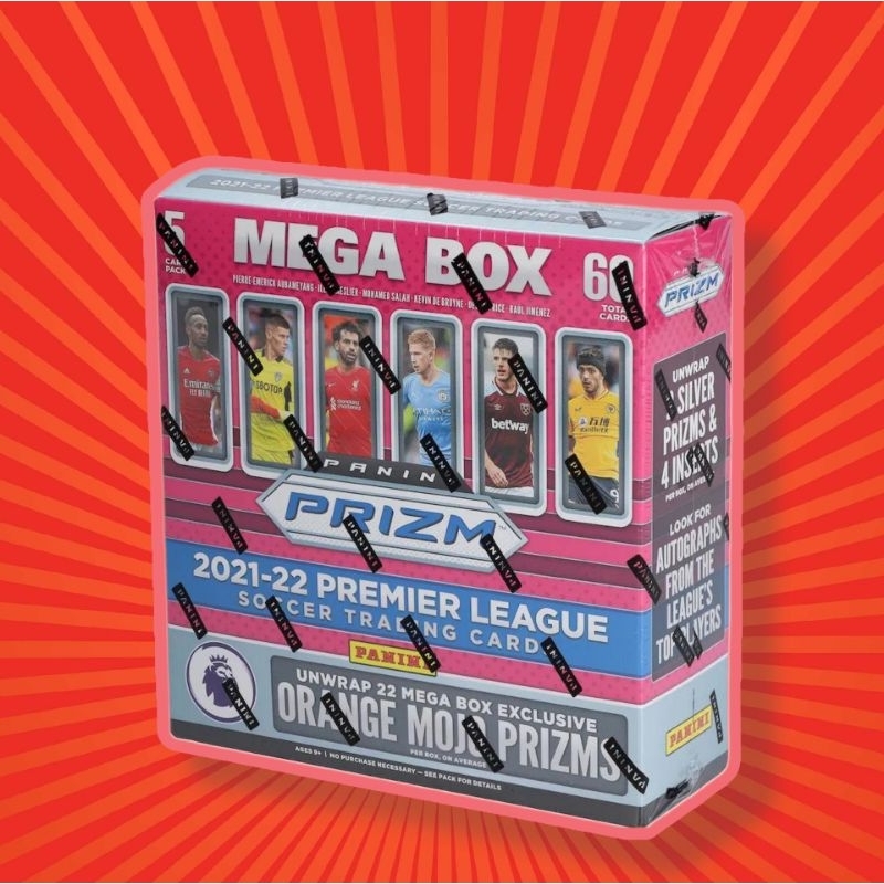 Panini Prizm mega box (orange mojo) Shopee Thailand