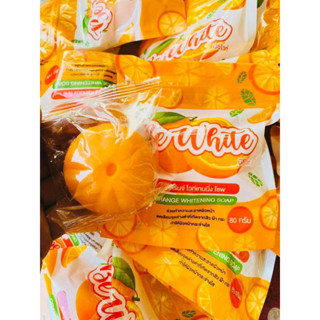 สบู่ส้มใส🍊BeWhite 🍊สบู่ล้างหน้า ลดสิว ลดรอยสิว ผิวขาวกระจ่างใส บีอีไวท์