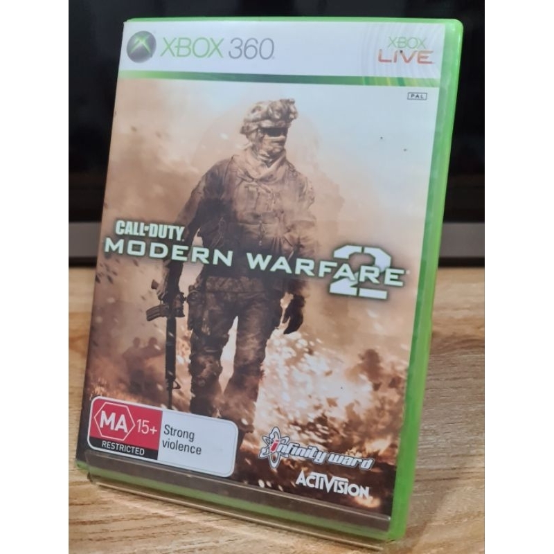 แผ่น-xbox360-เกม-call-of-duty-modern-warfare-2-zone-pal-แผ่นแท้