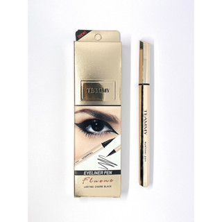 อายไลน์เนอร์กันน้ำ (แพ็คเกจใหม่) TEAMMY M8005 Eyeliner Pen #Lasting Charm Black