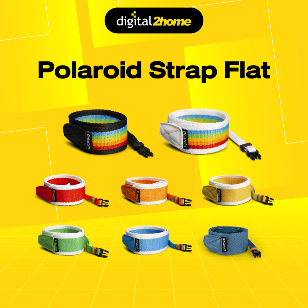 polaroid-strap-flat-สายคล้องกล้องเส้นแบน