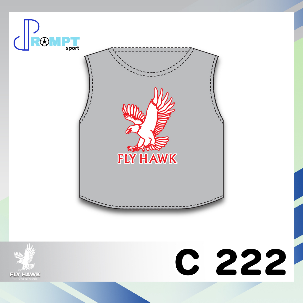 เสื้อฝึกซ้อมฟุตบอลเด็ก-fly-hawk-เด็ก-c222-ของแท้-100