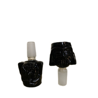 Darth Vader Glass cup for bong adapter 14mm