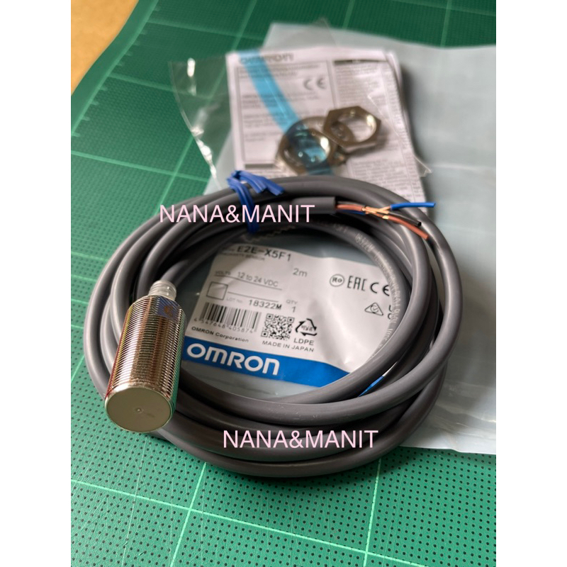 E2EX5F1 / E2EX5F1Z Proximity Sensor หัว M18 ระยะจับ5MM PNPNO 3สาย