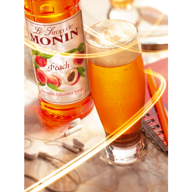 koffeehouse-น้ำเชื่อม-monin-กลิ่น-peach-ไซรัปโมนิน-ไซรัปพีช-monin-peach-syrup-บรรจุขวด-700-ml