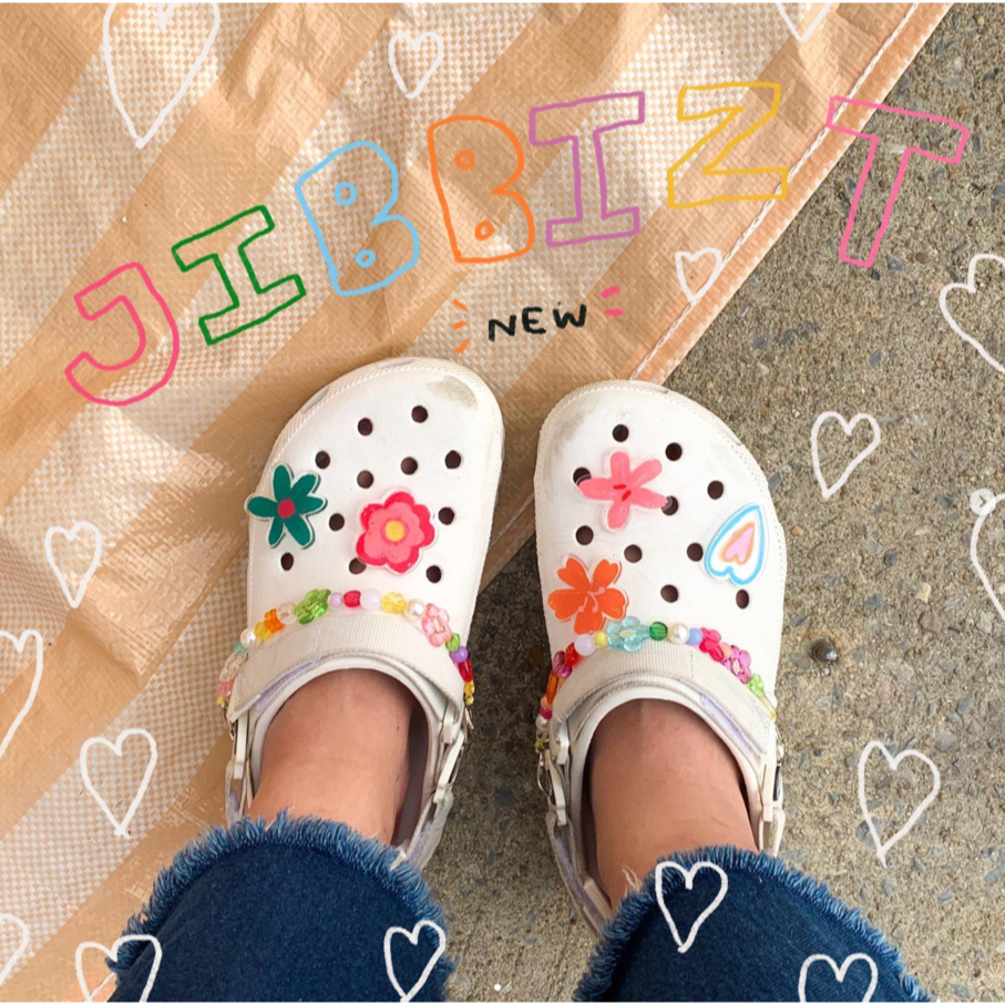 amuse-stuff-flower-jibbizt-for-crocs-ที่ติดรองเท้าcrocsลายดอกไม้