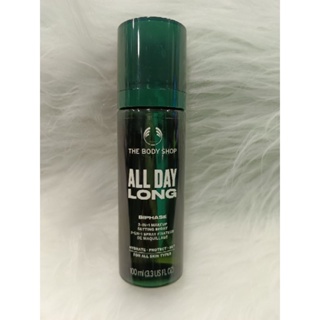 THE BODY SHOP ALL DAY LONG BIPHASE 3- IN -1 MAKE UP SETTING SPRAY 100ML