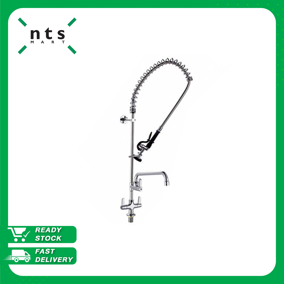 TOP RINSE FAUCET ก๊อกน้ำ ท่ออ่อนแสตนเลสขนาด 44นิ้ว รุ่น TOP1-M98E-112A ...