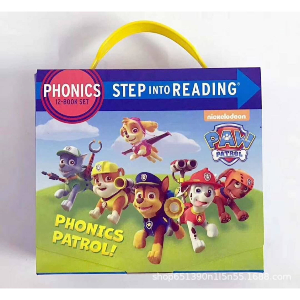 หนังสือ-paw-patrol-phonics-หนังสือหัดอ่าน-เล่มเล็ก-โฟนิค-หนังสือเด็กภาษาอังกฤษ-หัดอ่านภาษาอังกฤษ