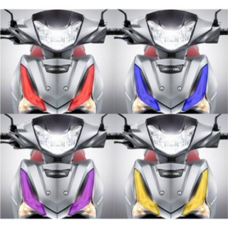 ฟิล์มกันรอยไฟหลี่ honda wave125i  ป้องกันรอยเพิ่มความสวยงาม