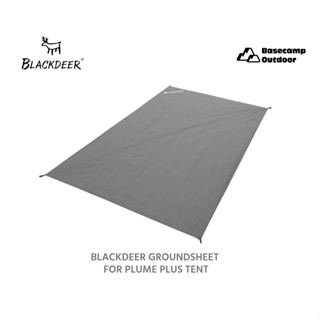 เเผ่นปูเต็นท์ Blackdeer Groundsheet For Plume 1 Plus &amp; Green Tent 210 x 135 cm