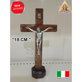 ไม้กางเขน ตั้งโต๊ะ ไม้กางเขนพระเยซู​ ไม้กางเขนอิตาลี Italy Catholic Jesus Cross Jesuschrist