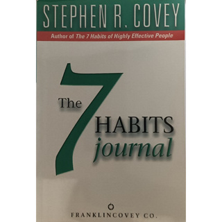 (ภาษาอังกฤษ) The 7 Habits Journal *หนังสือหายากมาก*