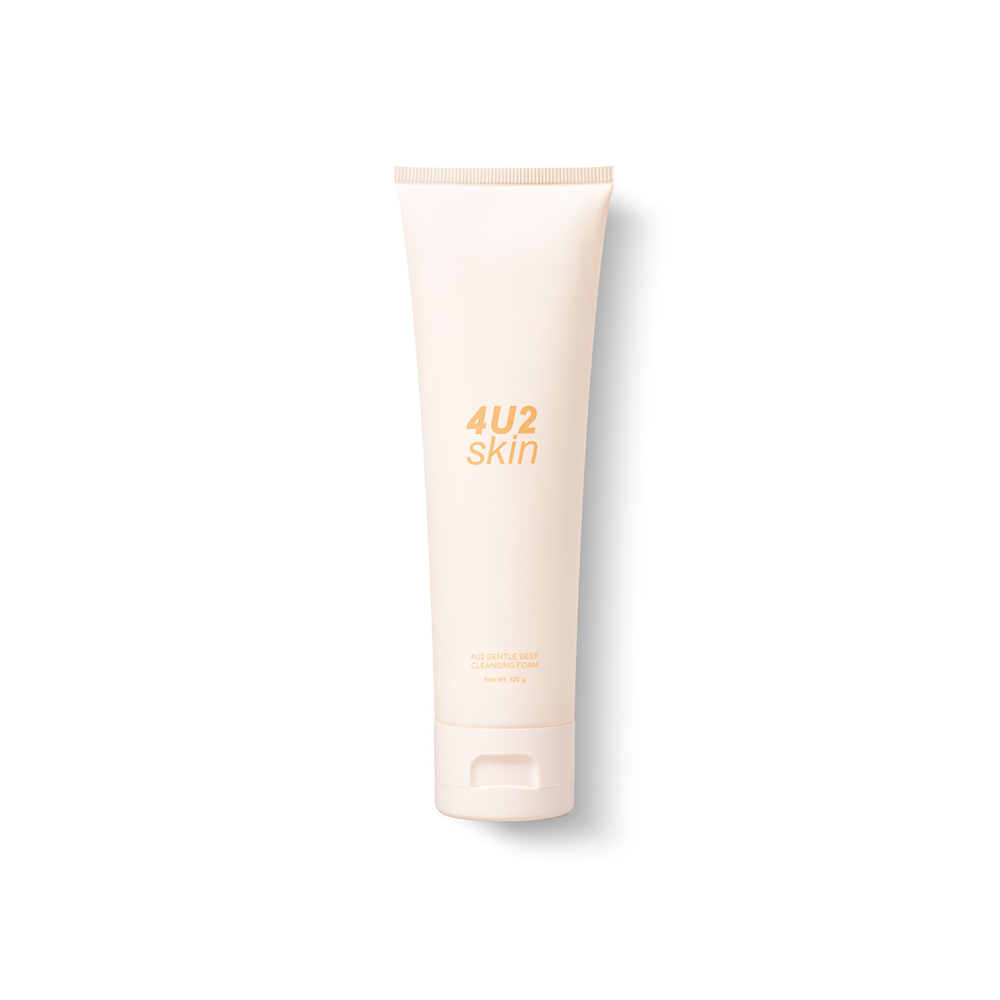 4u2-cosmetics-skin-gentle-deep-cleansing-foam-ผลิตภัณฑ์ทำความสะอาดผิวหน้า-120ml