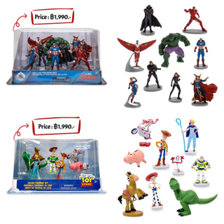 Disney Deluxe Figurine Set ของแท้จากเมกา ลาย Toy Story 4 และ Avengers