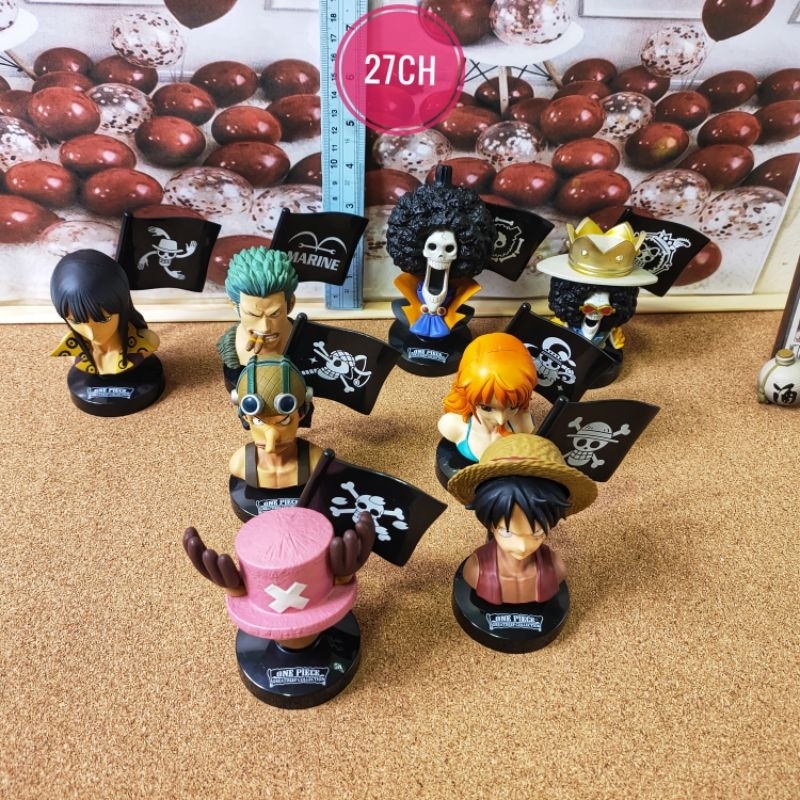 โมเดลวันพีช-งานหัว-one-piece-figure-งานแท้ญี่ปุ่นมือสอง