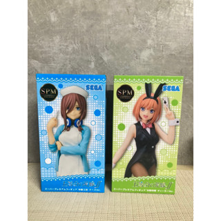 The Quintessential Quintuplets ∫∫ Super Premium Figure Yotsuba Nakano dealer &amp; Miku Nakano