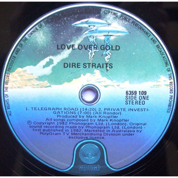 แผ่นเสียง-lp-dire-straits-love-over-gold-1982