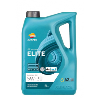 Repsol 5W-30 ELITE EVOLUTION DX2 น้ำมันเครื่องรถยนต์สำหรับรถยุโรปรุ่นใหม่ ขนาด 5 ลิตร