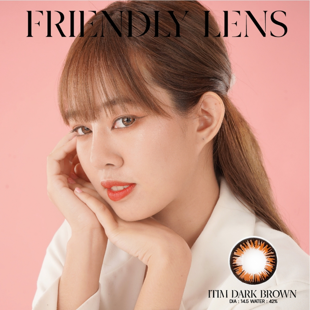 friendly-lens-1คู่-คอนแทคเลนส์-บิ๊กอายตาโต-สี-dark-brow-ba-8-6-dia-14-5-ค่าอมน้ำ42-ค่าสายตา-0-00d-10-00d