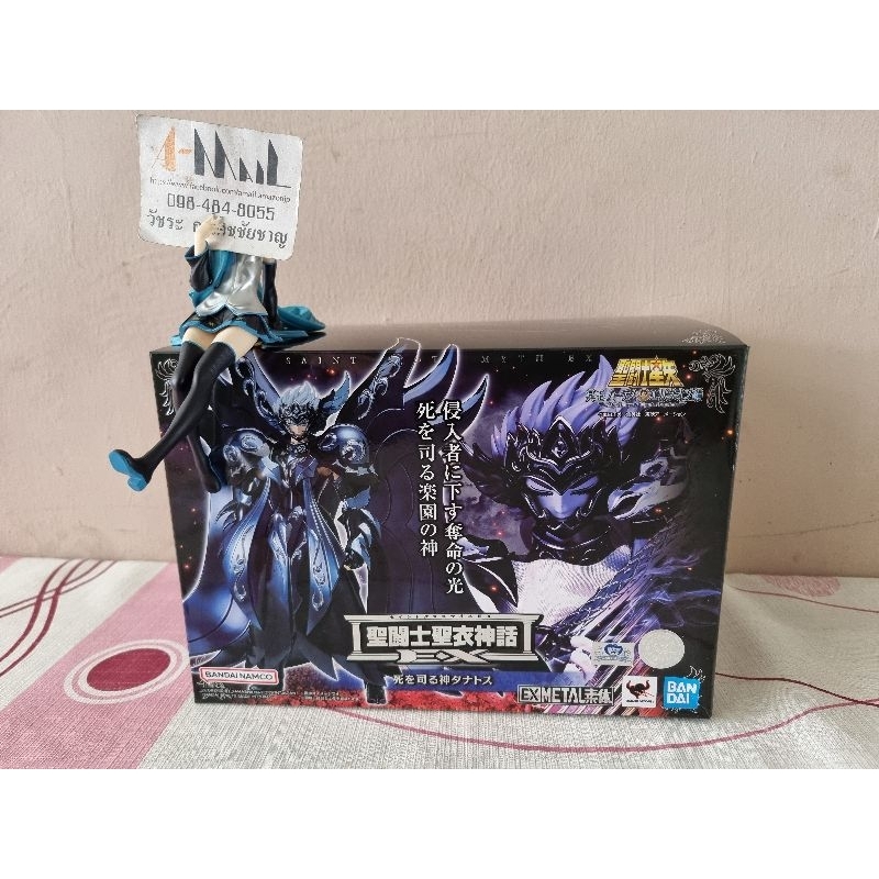 bandai-action-figure-diecast-saint-cloth-myth-ex-god-of-death-thanatos-ล็อตญี่ปุ่น-กล่องไม่สวย