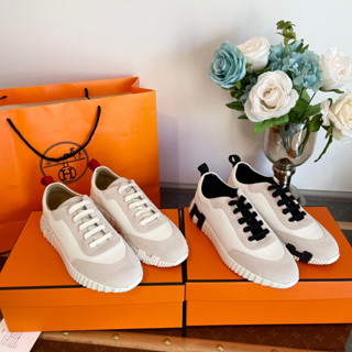 พรี​ ราคา4800 Hermes รองเท้าผู้หญิง Sneakers รองเท้ากีฬา35-39