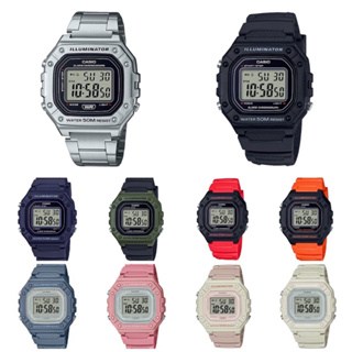 Casio รุ่น W-218H-1/ W-218H-2/ W-218H-3/ W-218H-4A/ W-218H-4B