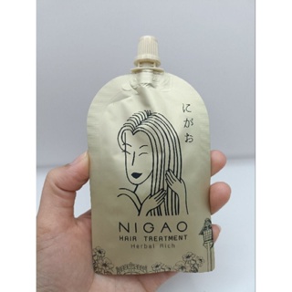 Nigao hair treatment Herbal Rich นิกาโอะ แฮร์ ทรีทเมนท์ เฮอร์บัล ริช 30 มล.