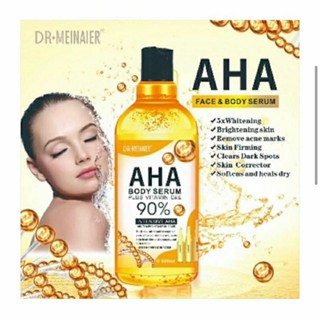 โปร 8.8 [ 1 แถม 1] AHA serum whitening(ของแท้100%)เซรั่มทาตัวขนาด500ml