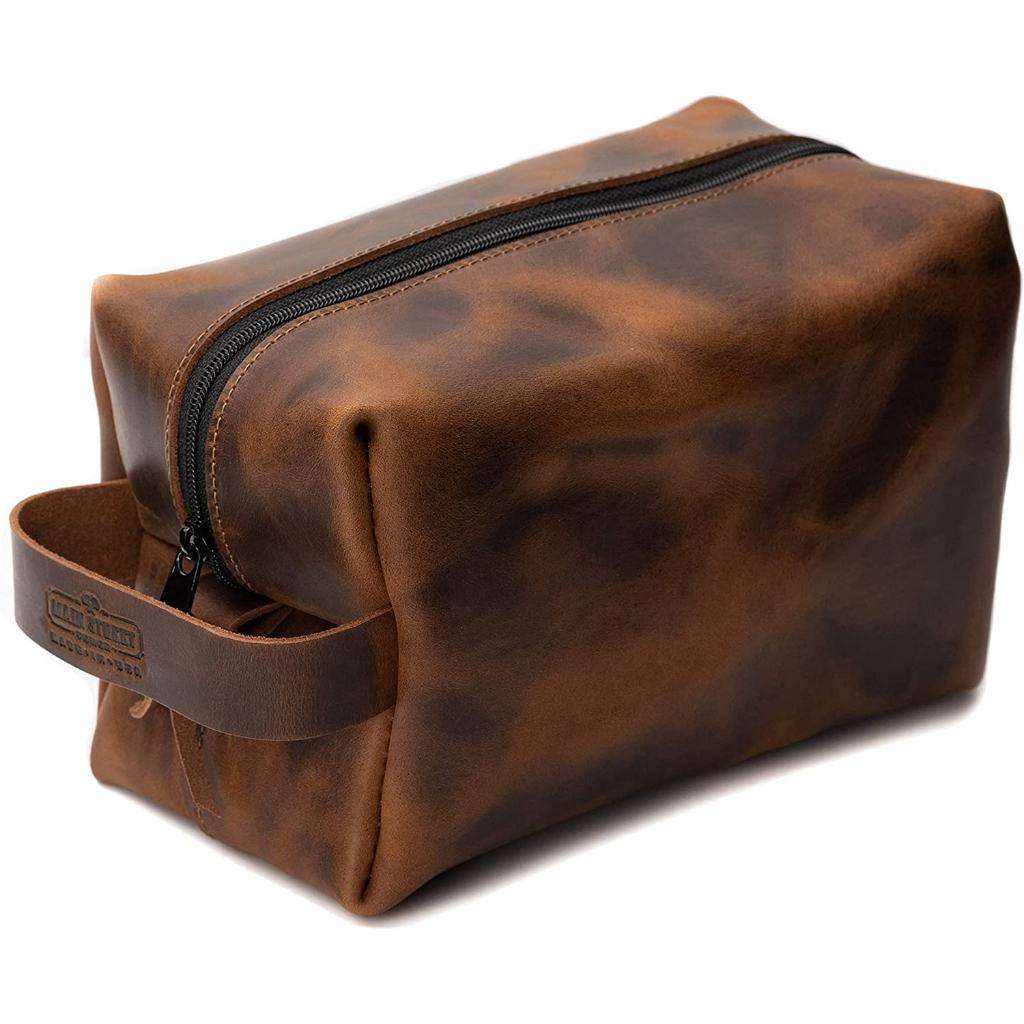 กระเป๋าหนังชาย-main-street-forge-dopp-kit-premium-full-grain-leather-toiletry-bag-for-men-made-in-usa-travel-pack