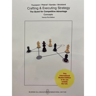 9781260084290 CRAFTING & EXECUTING STRATEGY: QUEST COMPETITIVE ADVANTAGE CONCEPTS