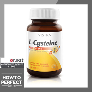 ภาพหน้าปกสินค้าVISTRA L-Cysteine Plus Biotin ซึ่งคุณอาจชอบราคาและรีวิวของสินค้านี้