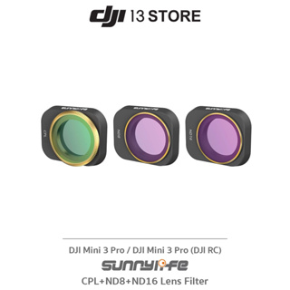 [พร้อมส่งในไทย] Sunnylife CPL+ND8+ND16 Lens Filter for DJI Mini 3 Pro (ฟิลเตอร์เลนส์ อุปกรณ์เสริมโดรน)