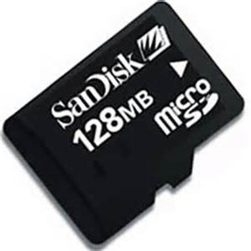 พร้อมส่ง-sandisk-128mb-การ์ดหน่วยความจำ-ไม่มีตัวต่อ-การ์ดโทรศัพท์