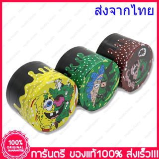 Gringer cartoon เครื่องบดรสยาสูบโลหะผสมสังกะสี 4 ชั้น