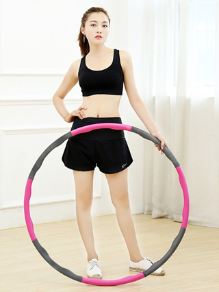 ฮูล่าฮูป hula hoop ลดหน้าท้อง ลดน้ำหนัก มี5สี 95 ซม วัสดุป้องกันสิ่งแวดล้อม โพรพิลีน Polypropylene