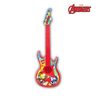 Avengers ลิขสิทธิ์แท้ ของเล่น กีต้าร์ 4 สาย อเวนเจอร์ส Guitar Ukulele ขนาด 16x47x4.5 ซม. กีตาร์เด็ก ดีดได้จริง