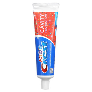 พร้อมส่งที่ไทย! ยาสีฟันเด็ก Crest, Kids, Fluoride Anticavity Toothpaste, Sparkle Fun, 4.6 oz (130 g) แท้ นำเข้า USA