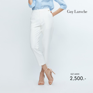 Guy Laroche กางเกงขายาว กางเ﻿กงผู้หญิง  Pants สีขาว  (GZ14WH)