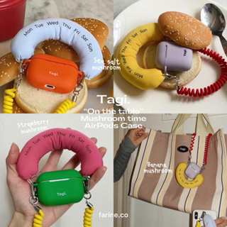 (PRE-ORDER) Tagi. “On the table” 🪑🍽 Mushroom time AirPods Case