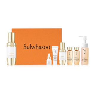 Sulwhasoo Concentrated Ginseng Brightening Serum Set  เซทผลิตภัณฑ์ดูแลผิวหน้า จากโซลวาซูล ช่วยปรับผิวให้สว่าง กระจ่างใส