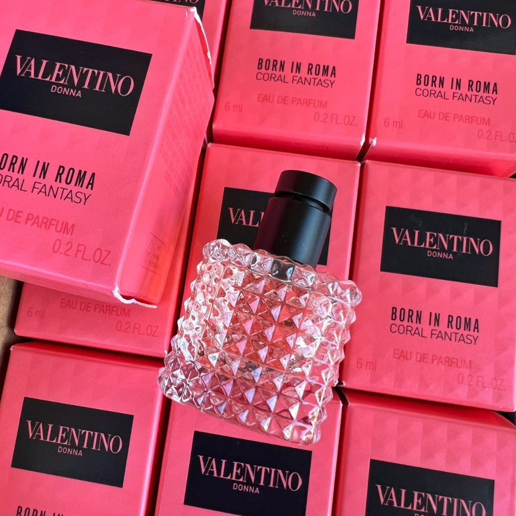 Valentino Born In Roma Coral Fantasy EDP For Women 6ml Shopee Thailand