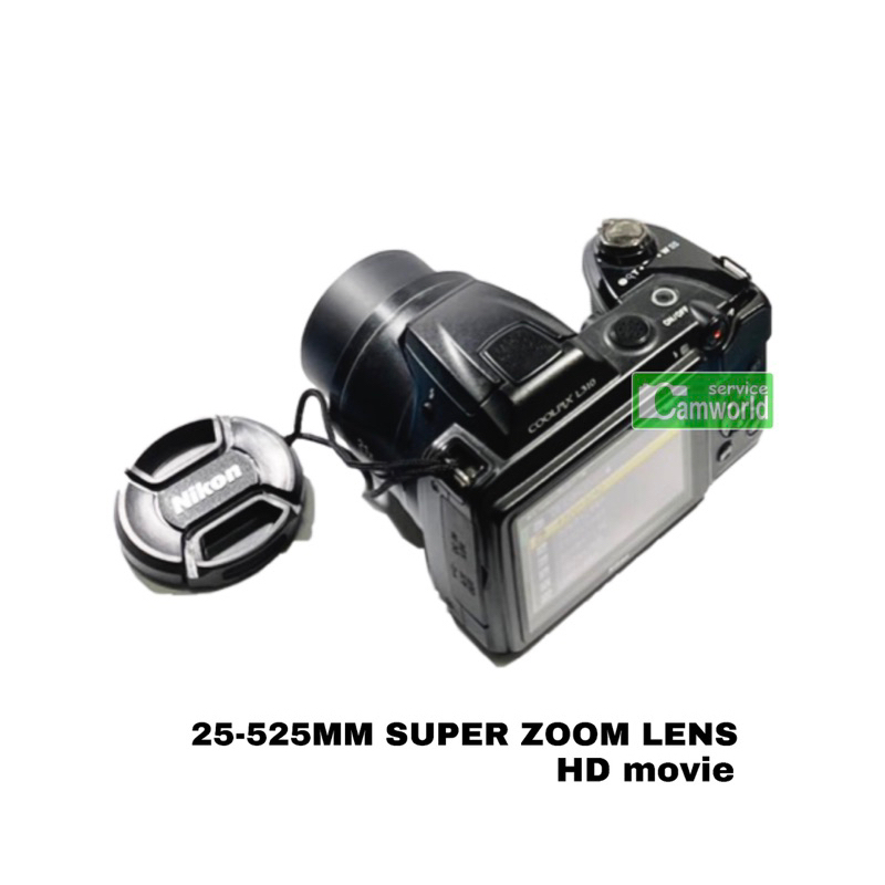 nikon-coolpix-l310-14-1mp-digital-camera-compact-21x-zoom-lens-hd-video-กล้องดิจิตอลคอมแพค-used-มือสองคุณภาพดีมีประกัน
